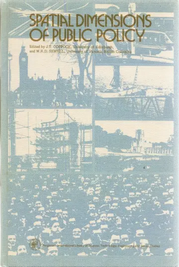 Cover of Spatial Dimensions of Public Policy
