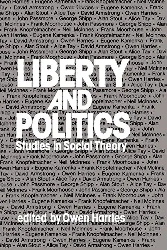 Cover of Liberty and politics
