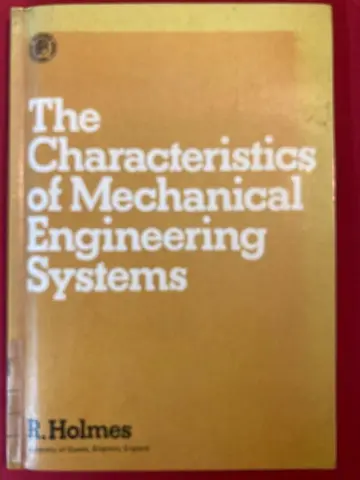 Cover of Characteristics of Mechanical Engineering Systems