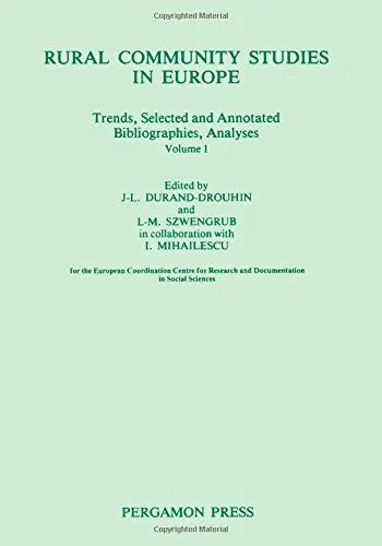 Cover of Rural Community Studies in Europe