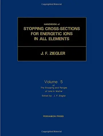 Cover of Handbook of Stopping Cross-section for Energetic Ions in All Elements