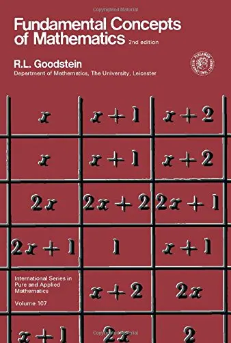 Cover of Fundamental Concepts of Mathematics