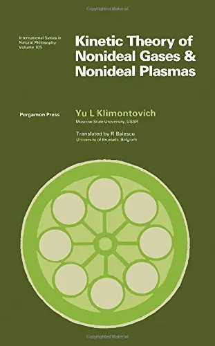 Cover of Kinetic Theory of Nonideal Gases and Nonideal Plasmas