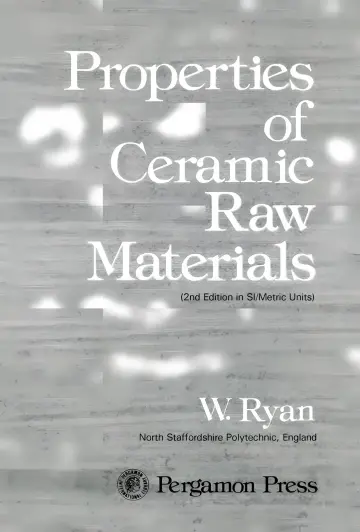 Cover of Properties of Ceramic Raw Materials