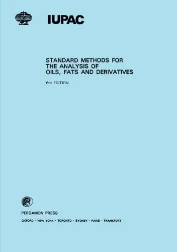 Cover of Standard Methods for the Analysis of Oils, Fats and Derivatives