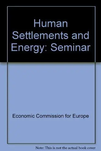 Cover of Human Settlements and Energy