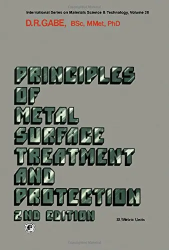 Cover of Principles of metal surface treatment and protection