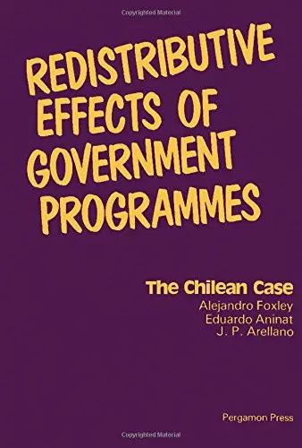 Cover of Redistributive effects of government programmes