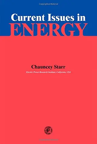 Cover of Current Issues in Energy