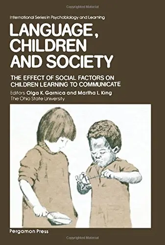 Cover of Language, Children and Society