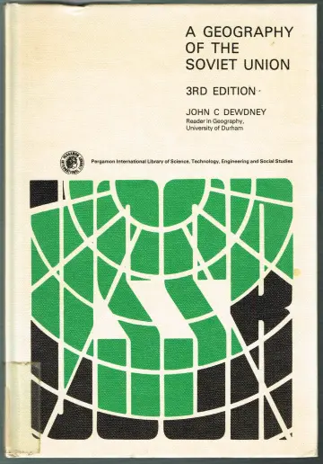 Cover of Geography of the Soviet Union