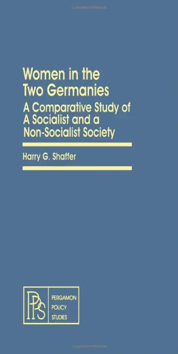 Cover of Women in the Two Germanies