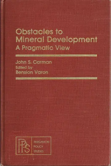Cover of Obstacles to Mineral Development