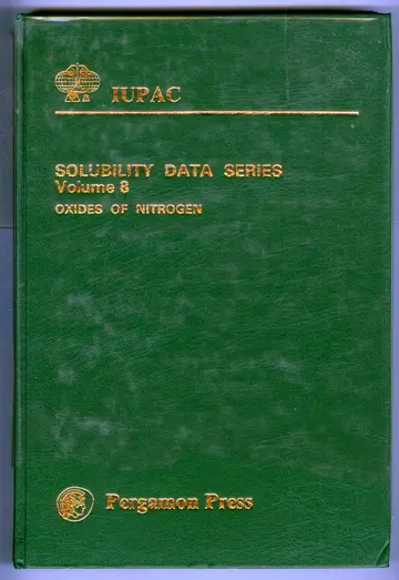 Cover of Oxides of Nitrogen