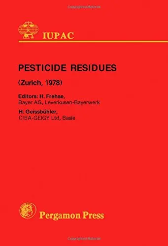 Cover of Pesticide Residues