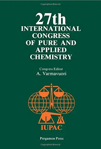 Cover of Pure and Applied Chemistry