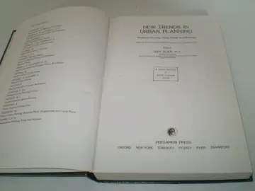 Cover of New Trends in Urban Planning