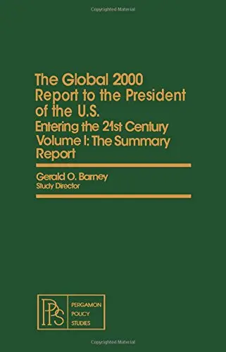 Cover of The Summary Report - With Environment Projections and the Government's Global Model (v. 1) (Global 2000 Report to the President of the United States
