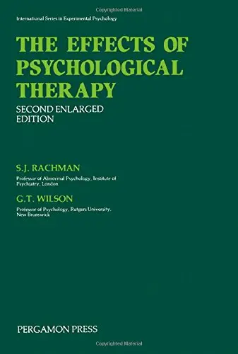 Cover of Effects of Psychological Therapy