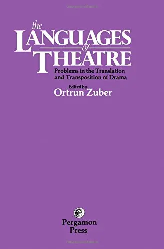 Cover of Languages of Theatre