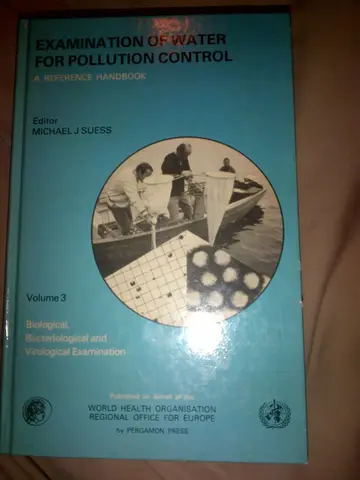 Cover of Examination of Water for Pollution Control