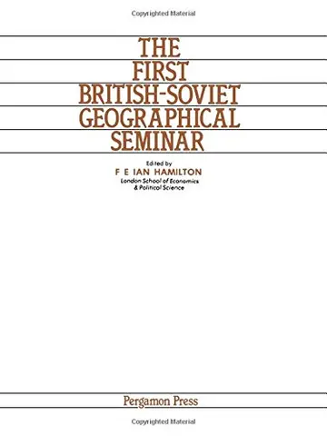 Cover of British-Soviet Geographical Seminar
