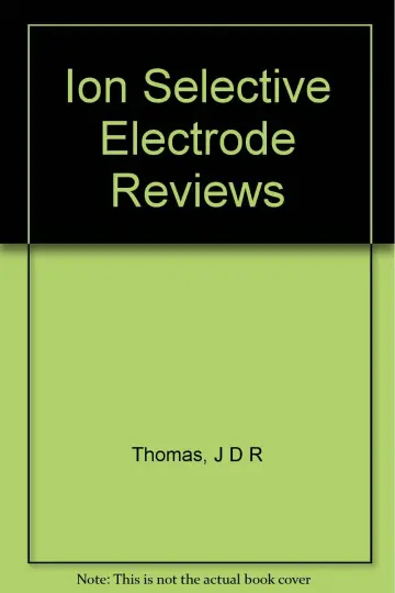 Cover of Ion-selective electrode reviews