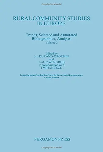 Cover of Rural Community Studies in Europe