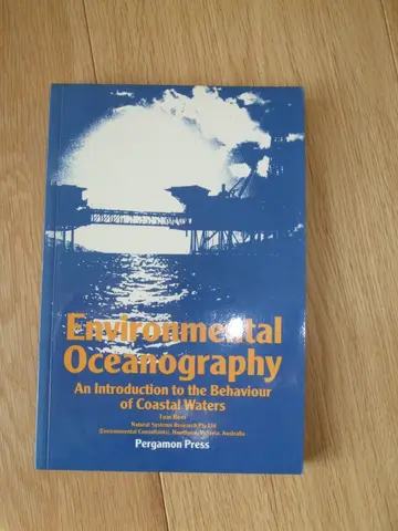 Cover of Environmental Oceanography