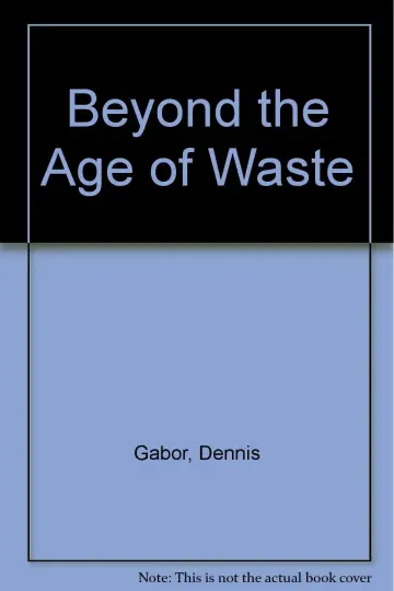 Cover of Beyond the Age of Waste
