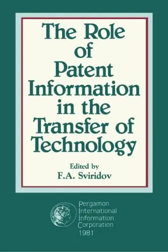 Cover of Role of Patent Information on Transfer to Technology