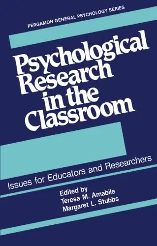 Cover of Psychological Research in the Classroom