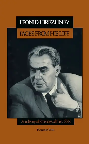 Cover of Leonid I Brezhnev Pages from His Life