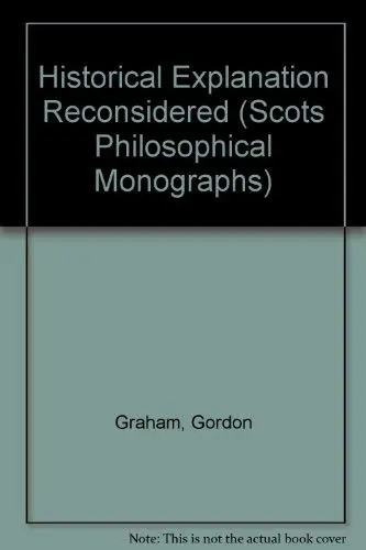 Cover of Historical Explanation Reconsidered
