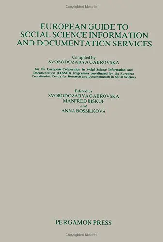 Cover of European Guide to Social Science Information and Documentation Services