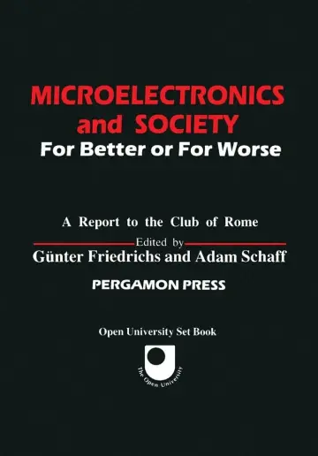 Cover of Microelectronics and Society