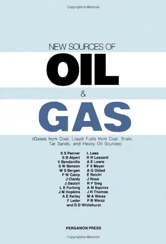 Cover of New Sources of Oil and Gas