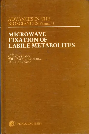 Cover of Microwave Fixation of Labile Metalolites