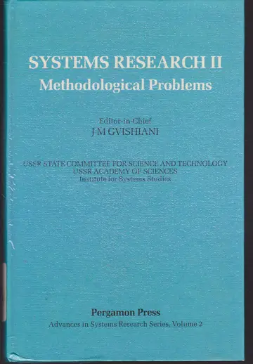 Cover of Systems Research II