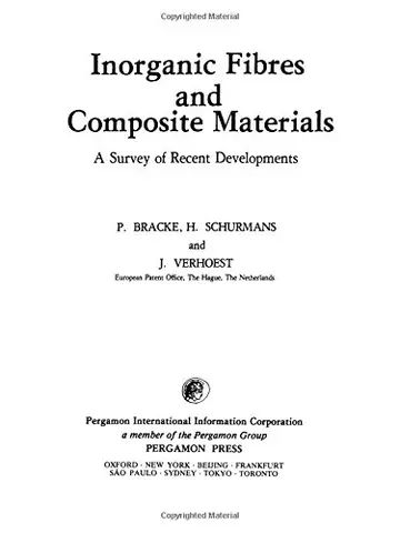 Cover of Inorganic Fibres and Composite Materials