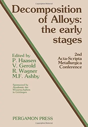 Cover of Decomposition of Alloys