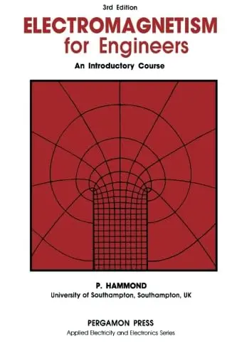 Cover of Electromagnetism for Engineers