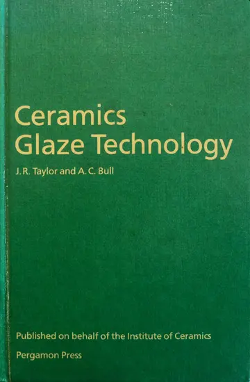 Cover of Ceramic Glaze Technology