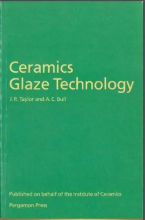 Cover of Ceramic Glaze Technology