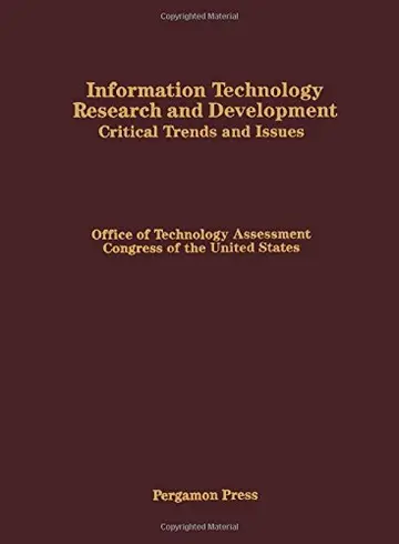 Cover of Information Technology Research and Development