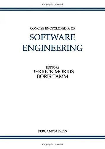 Cover of Concise Encyclopedia of Software Engineering