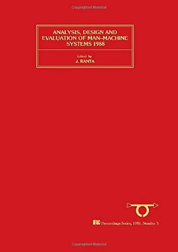 Cover of Analysis, Design and Evaluation of Man-Machine Systems 1988