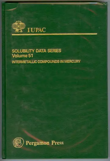 Cover of Intermetallic Compounds in Mercury