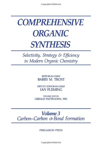 Cover of Carbon-Carbon ?-Bond Formation