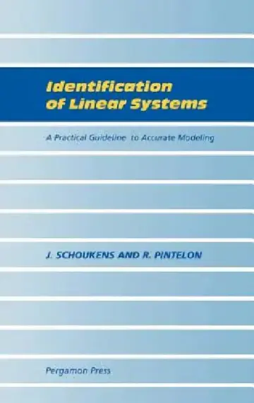 Cover of Identification of Linear Systems